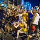 Cleveland Cavaliers fans celebrate in the streets of Cleveland after the Cavaliers defeated the Golden State Warriors to win the NBA Finals June 19, 2016. (Angelo Merendino/Getty Images)